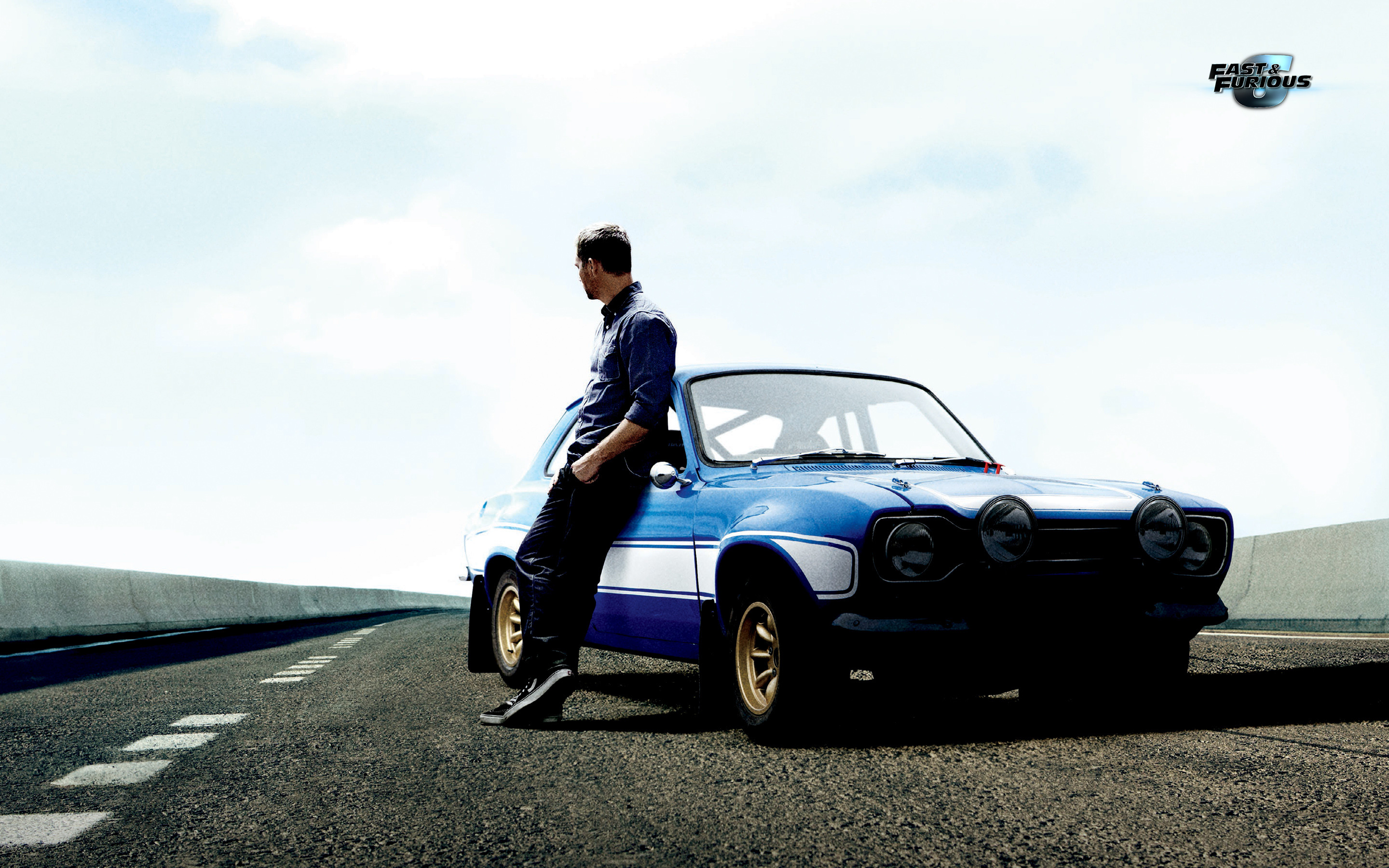 Paul Walker With Car Wallpapers