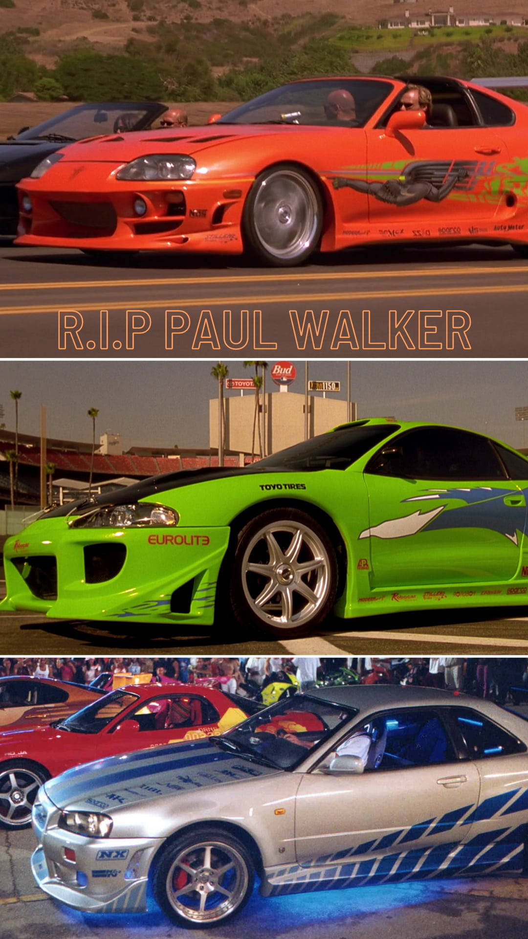 Paul Walker With Car Wallpapers