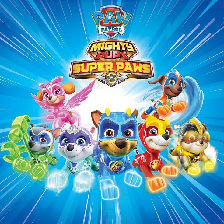 Paw Patrol Mighty Pups Wallpapers