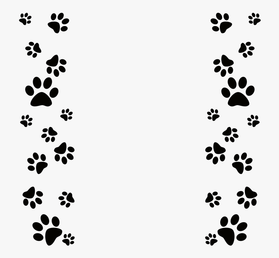 Paw Print Border Wallpapers