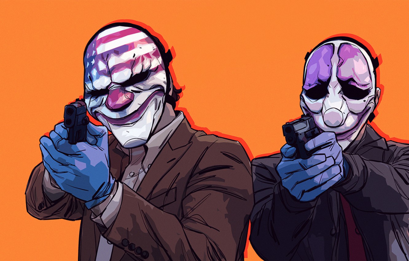 Payday Masks Wallpapers