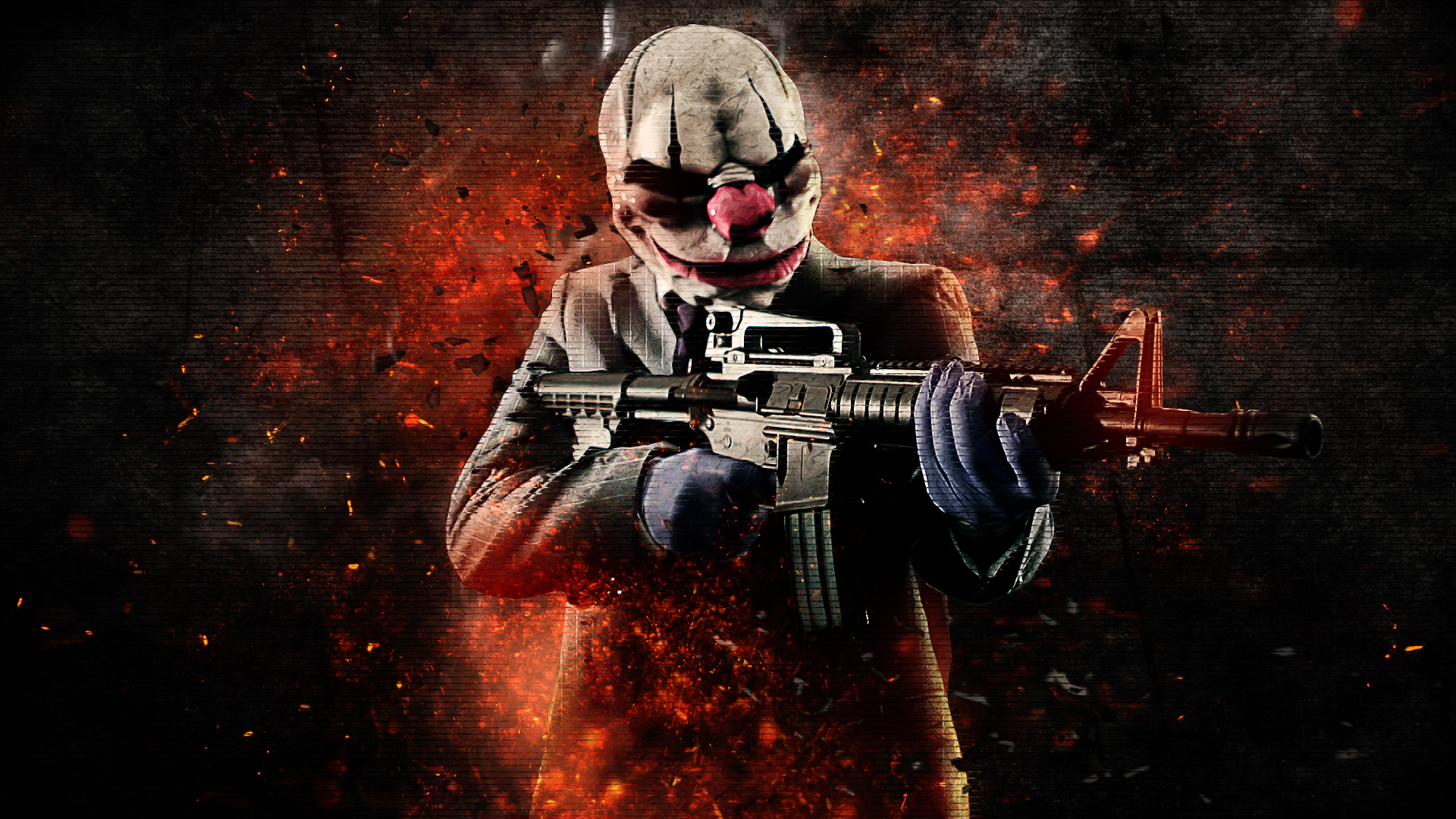 Payday Masks Wallpapers