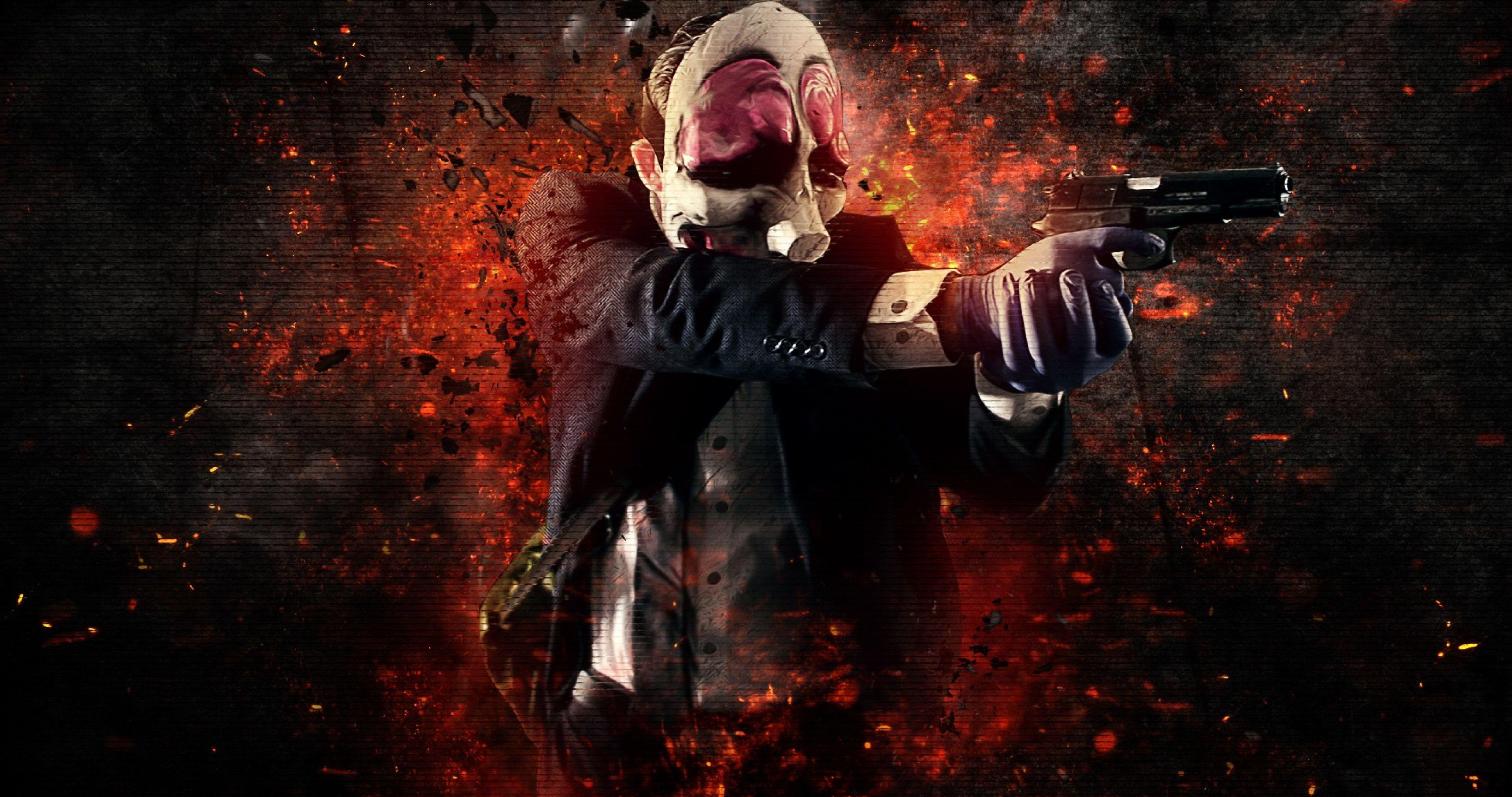 Payday Masks Wallpapers