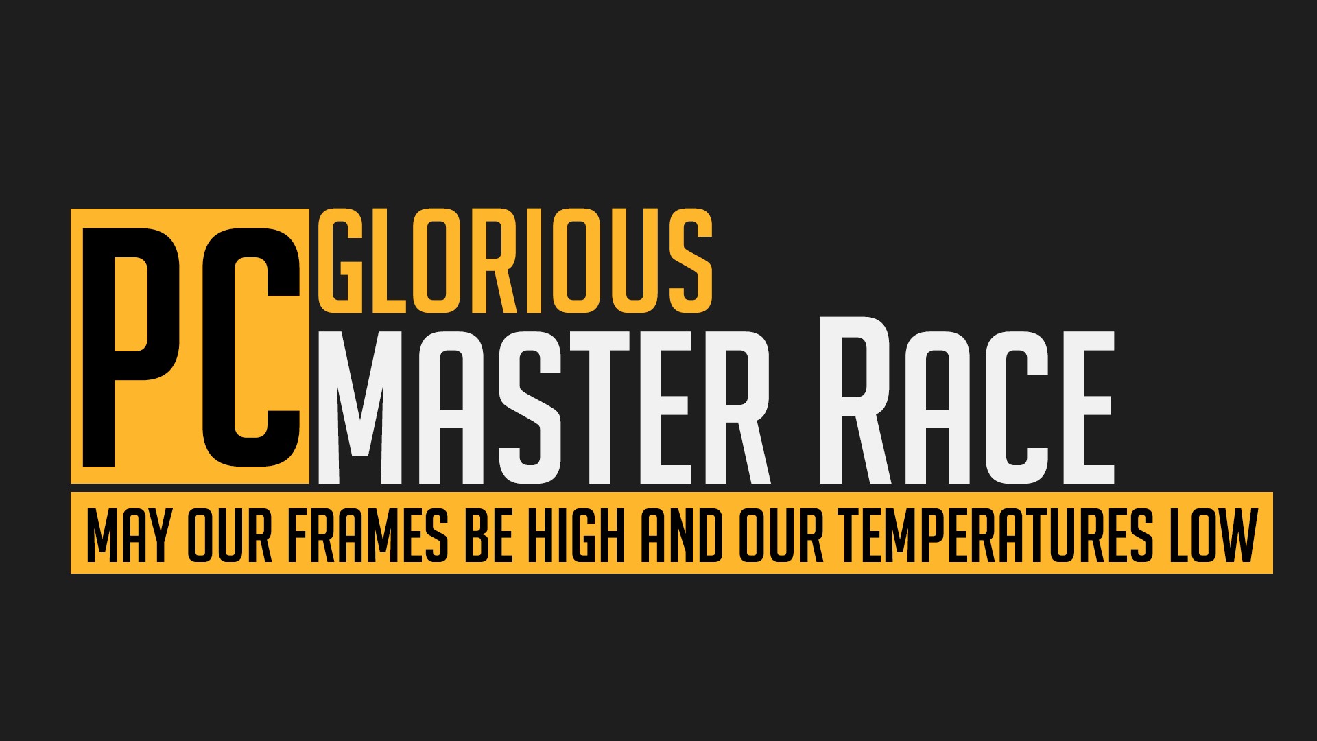 Pc Master Race Backgrounds