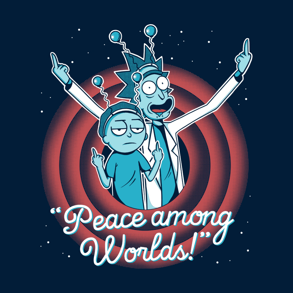 Peace Among Worlds Rick And Morty Wallpapers