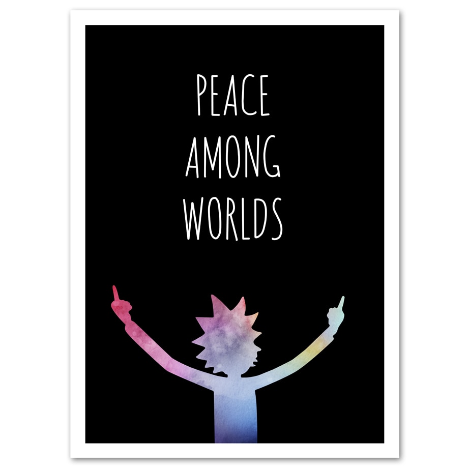 Peace Among Worlds Rick And Morty Wallpapers