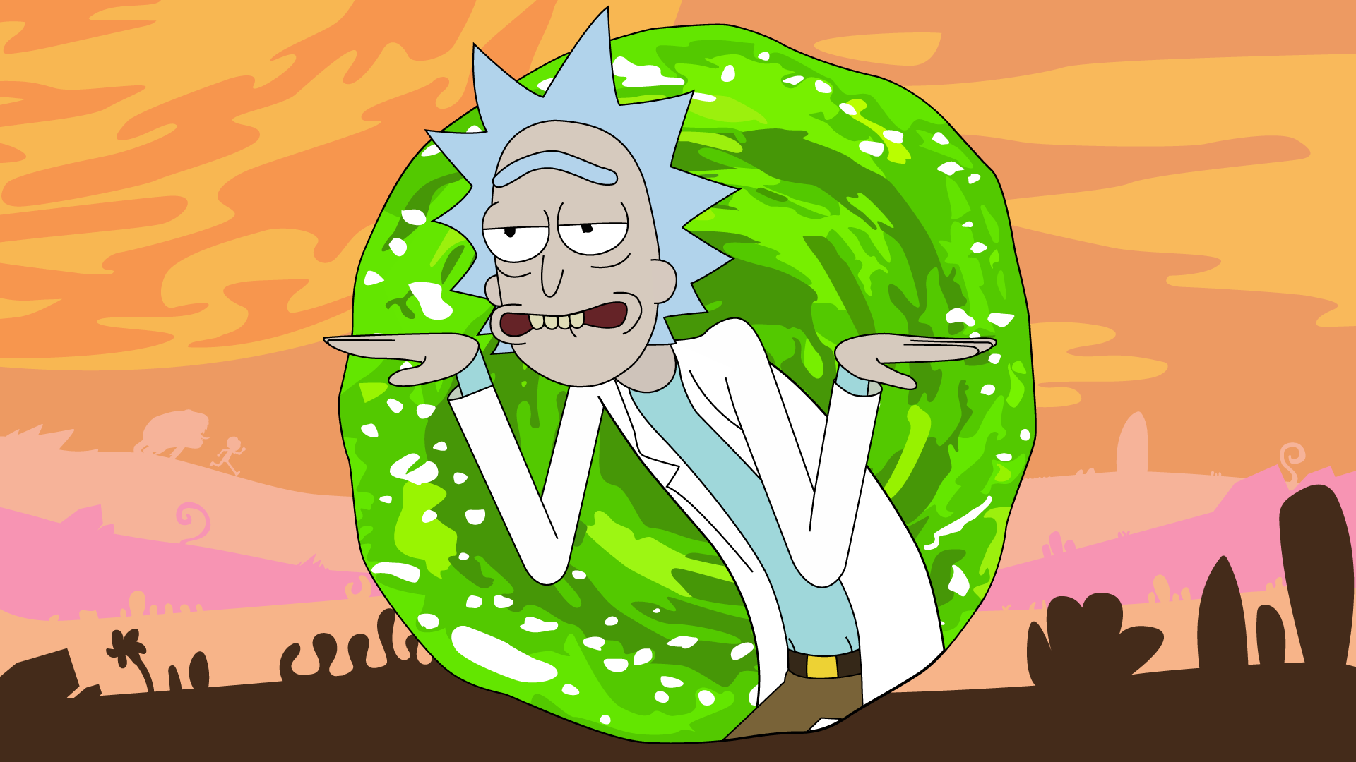 Peace Among Worlds Rick And Morty Wallpapers