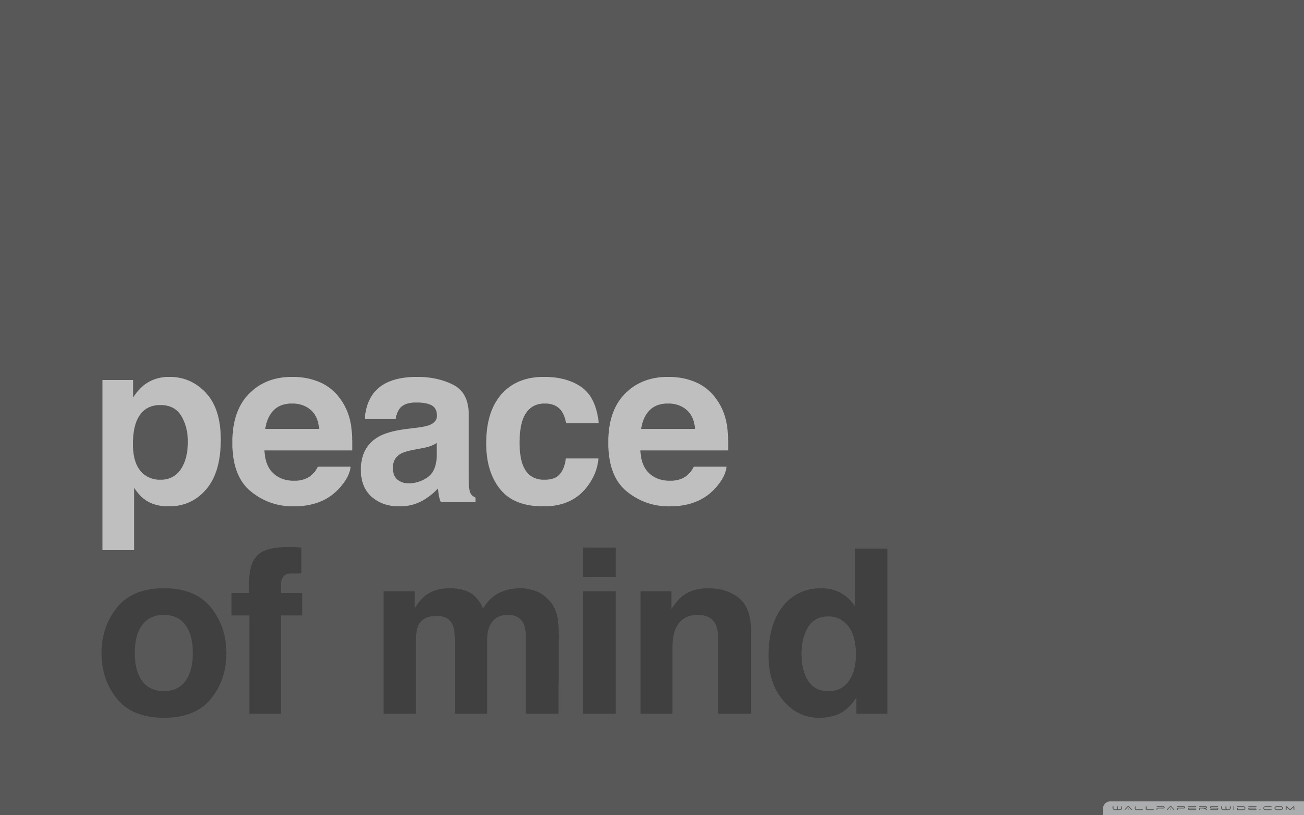 Peace Of Mind Wallpapers