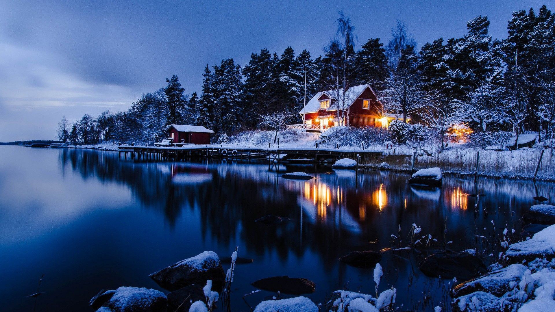 Peaceful Winter Images Wallpapers