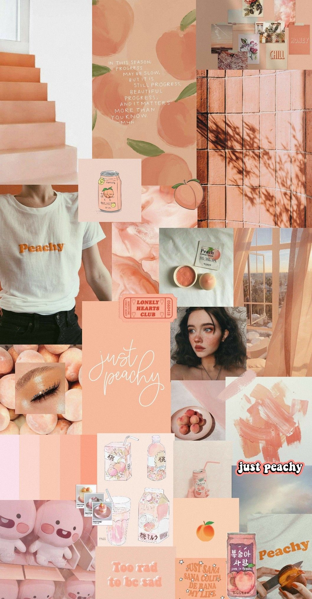 Peach Aesthetic Wallpapers