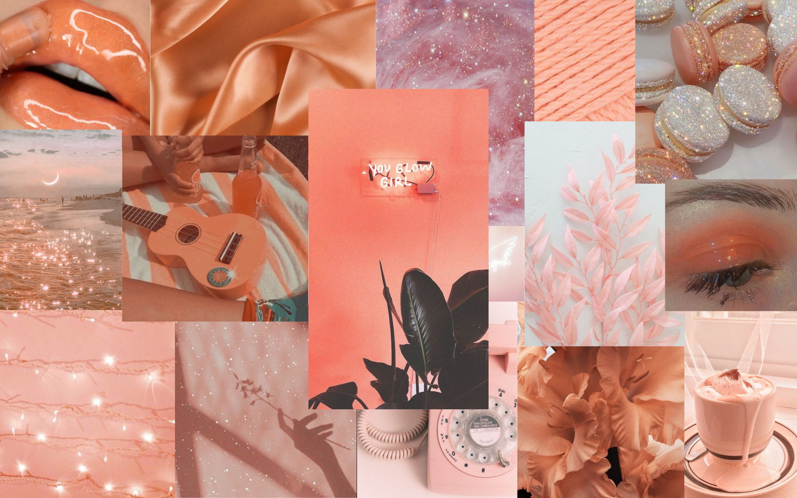 Peach Aesthetic Wallpapers