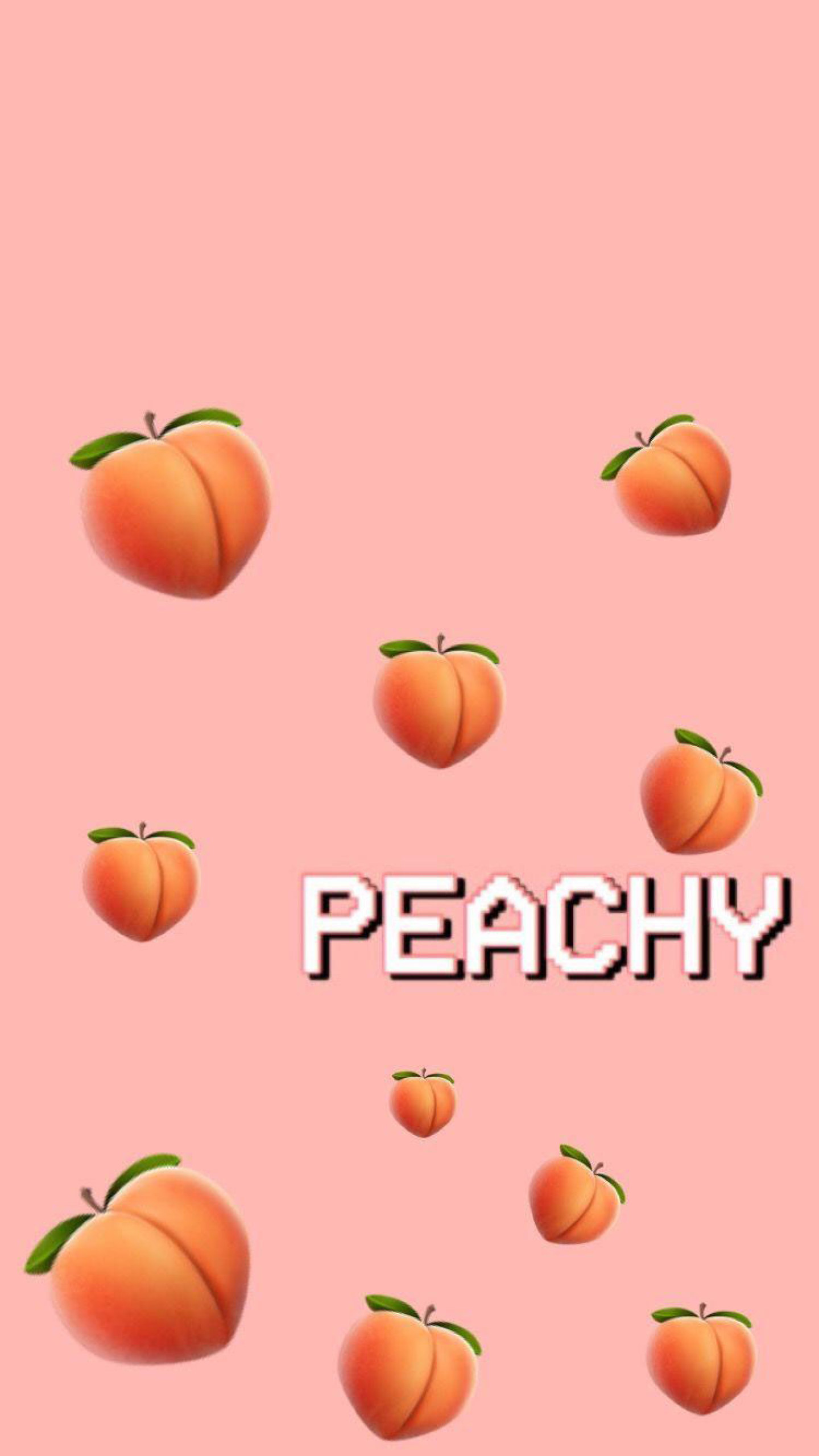 Peach Phone Background