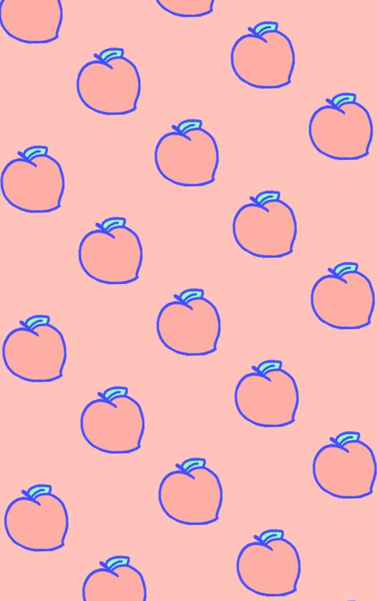 Peach Phone Background