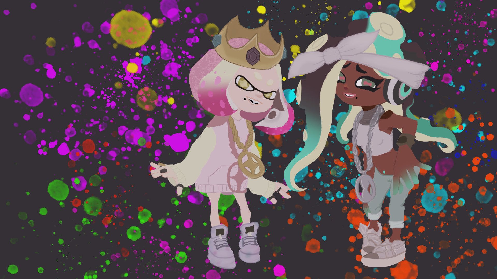 Pearl Splatoon Fanart Wallpapers