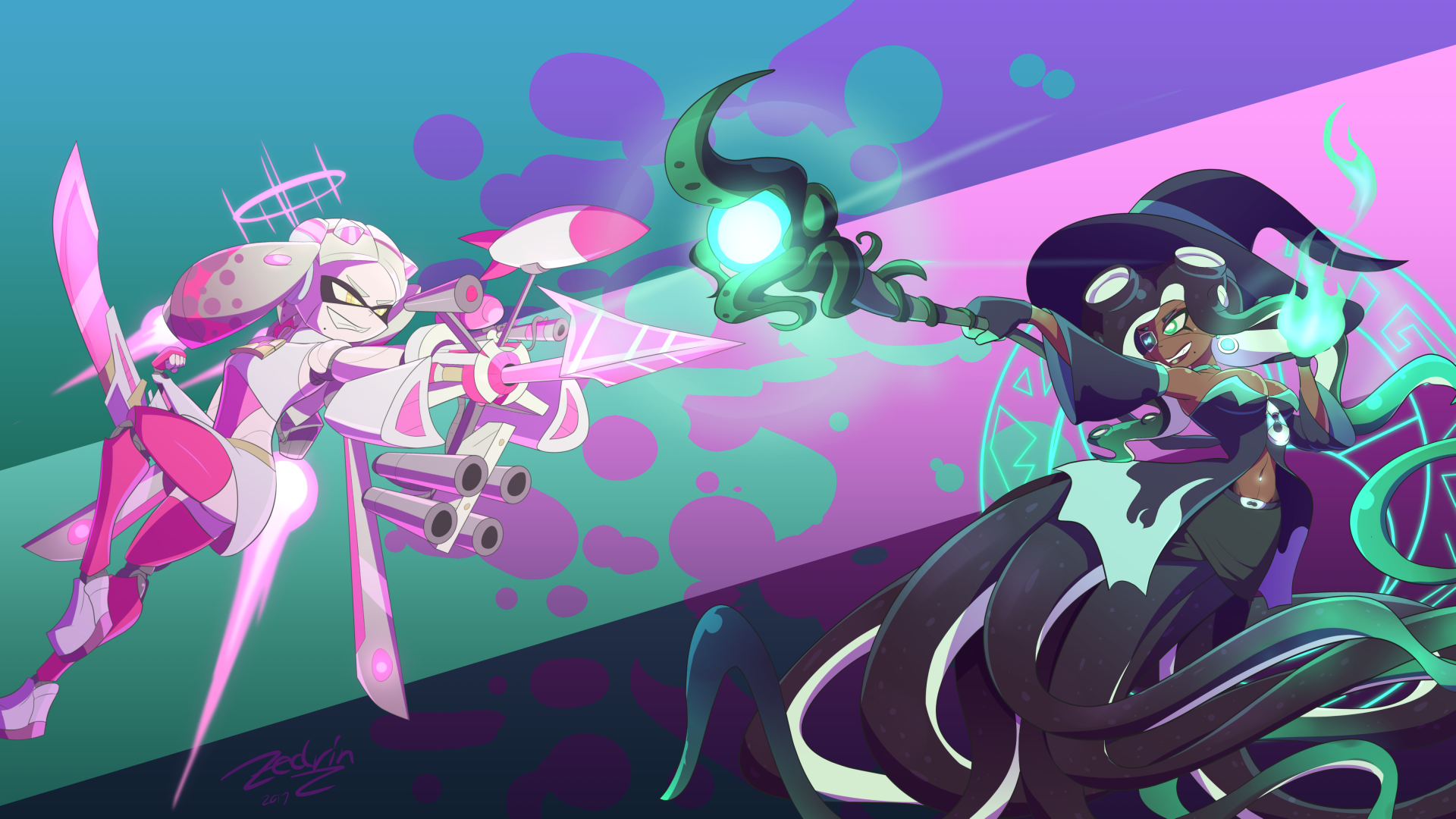 Pearl Splatoon Fanart Wallpapers