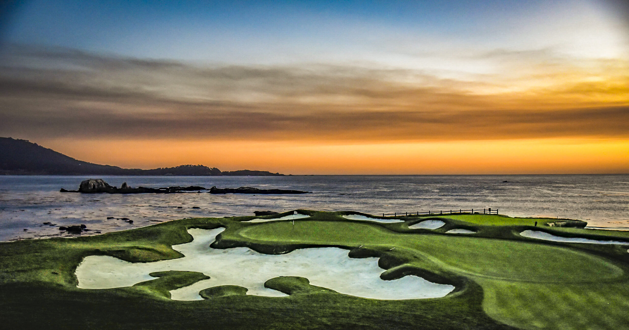 Pebble Beach Background