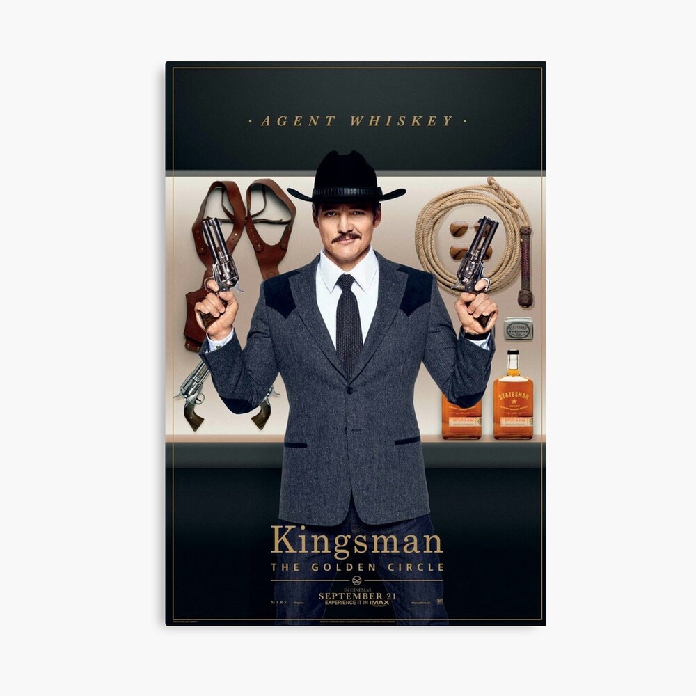 Pedro Pascal As Agent Whiskey Kingsman The Golden Circle Wallpapers