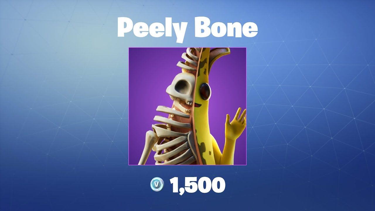 Peely Bone Fortnite Wallpapers