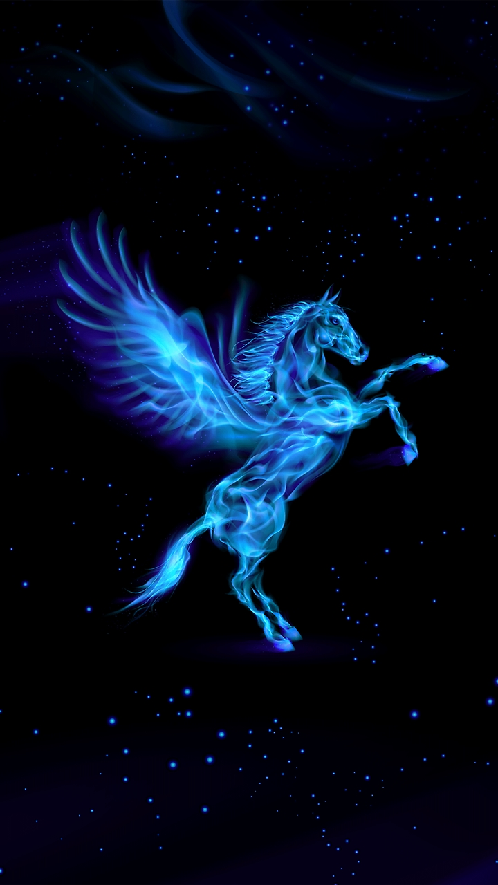 Pegasus Black Wallpapers