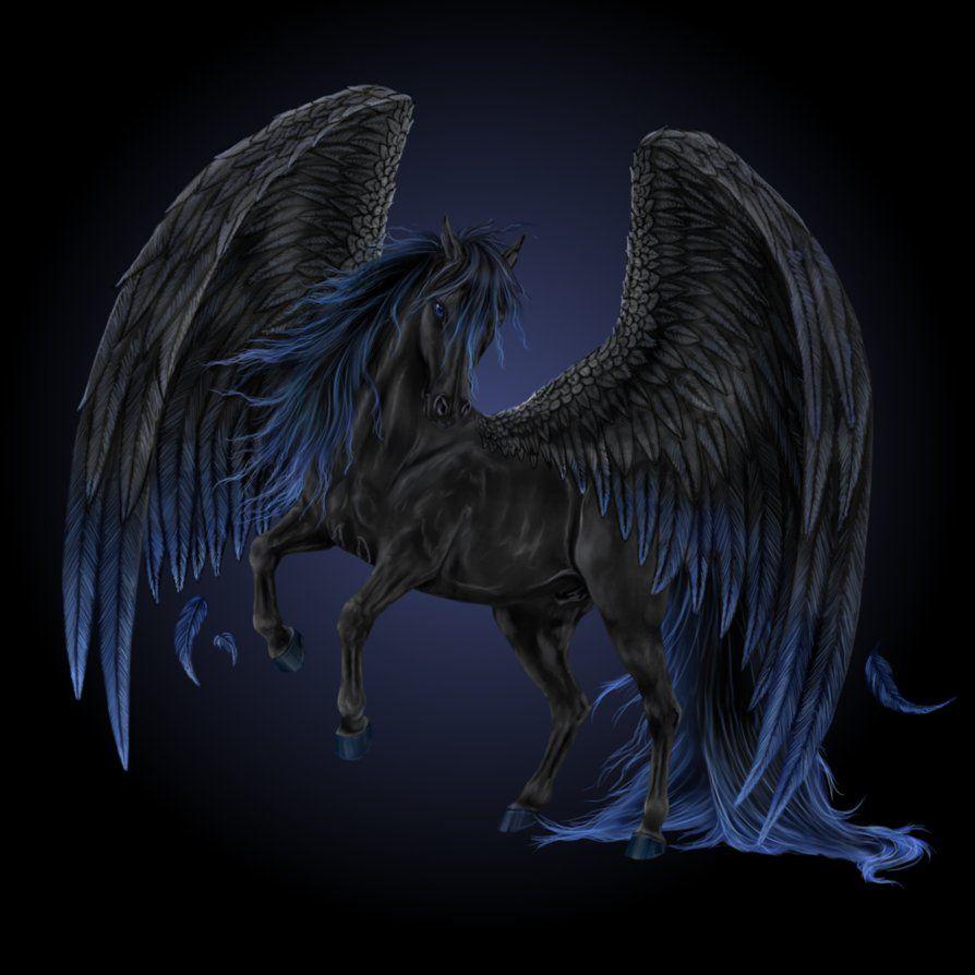 Pegasus Black Wallpapers