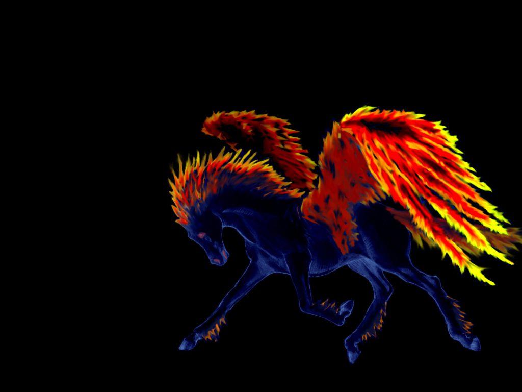 Pegasus Black Wallpapers