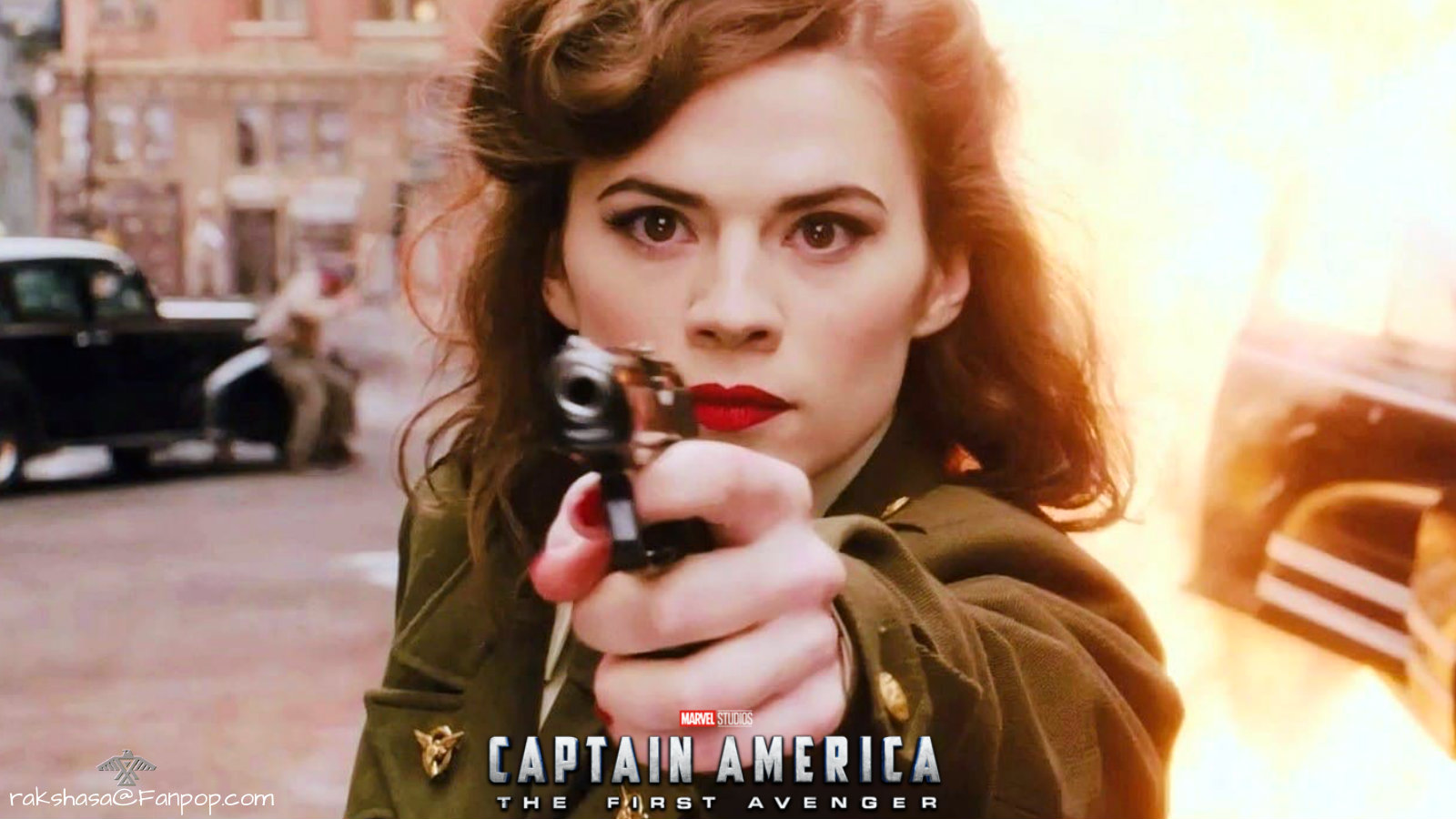 Peggy Carter As Captain America Wallpapers