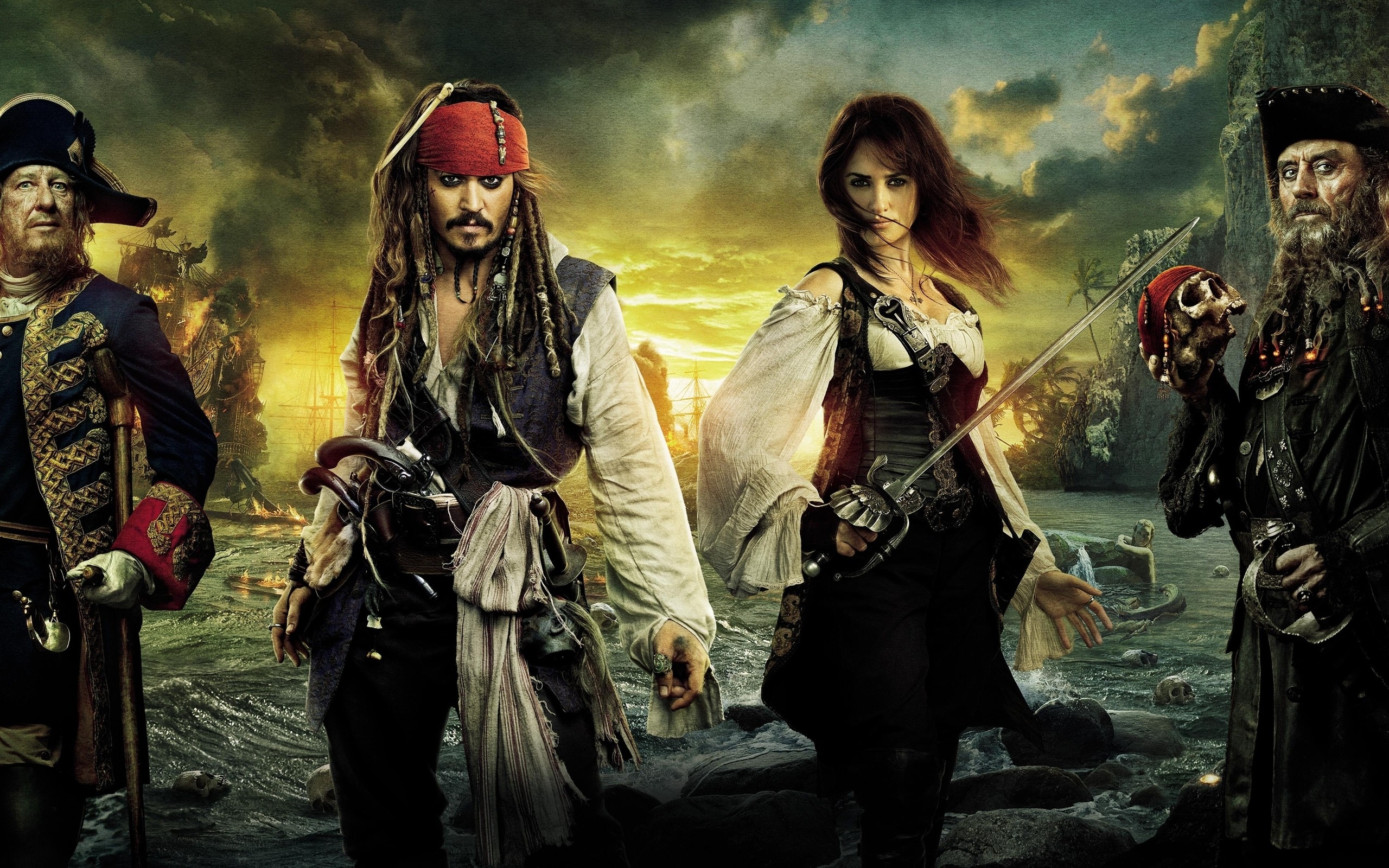 Penelope Cruz In Pirates Of The Caribbean Wallpapers