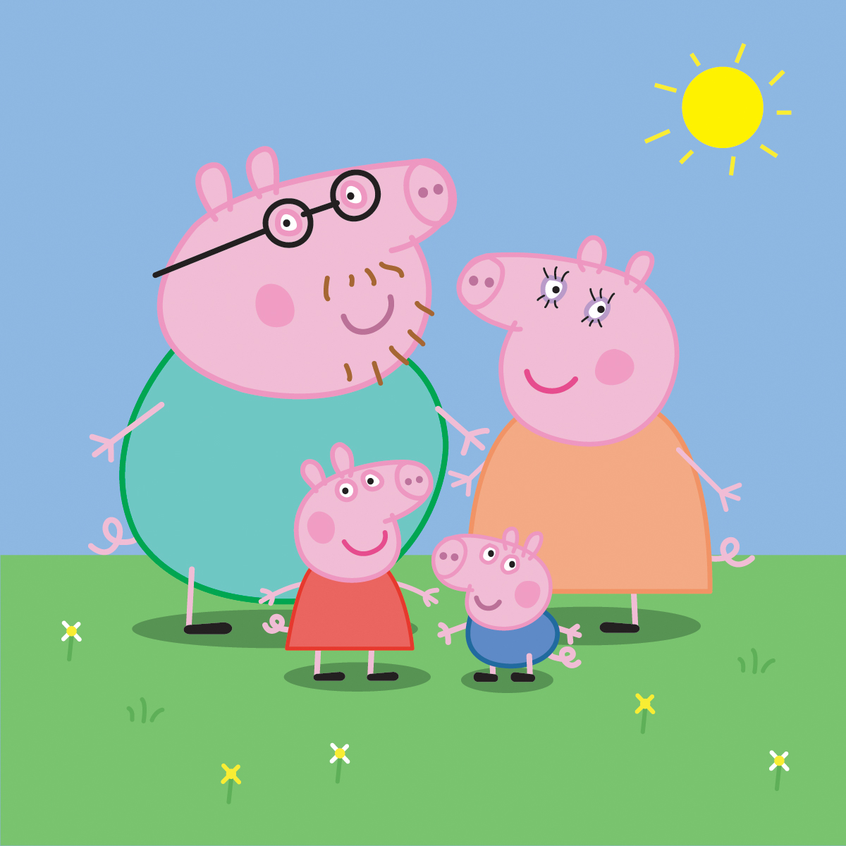 Peppa Pig Family Wallpapers