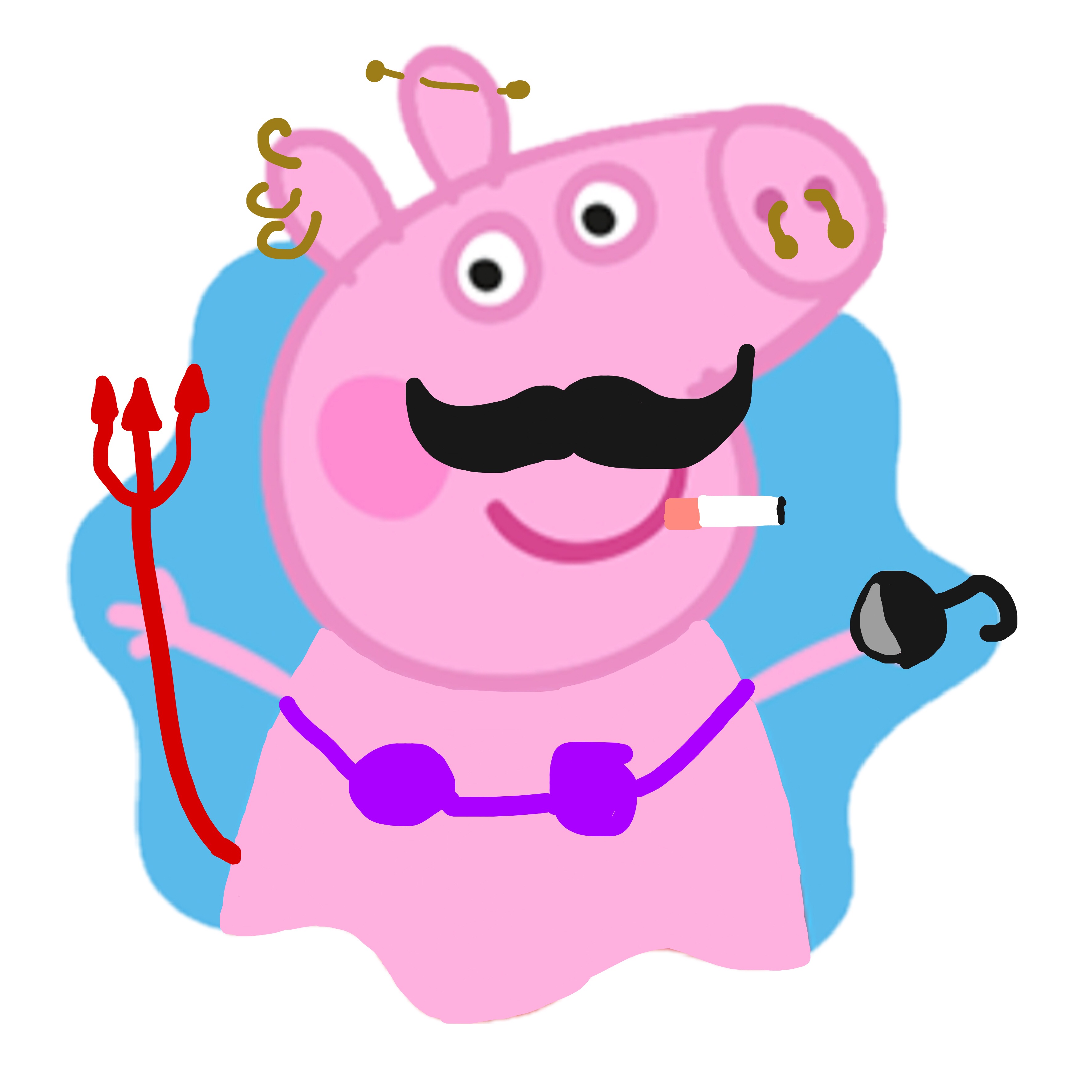 Peppa Pig Gangster Wallpapers