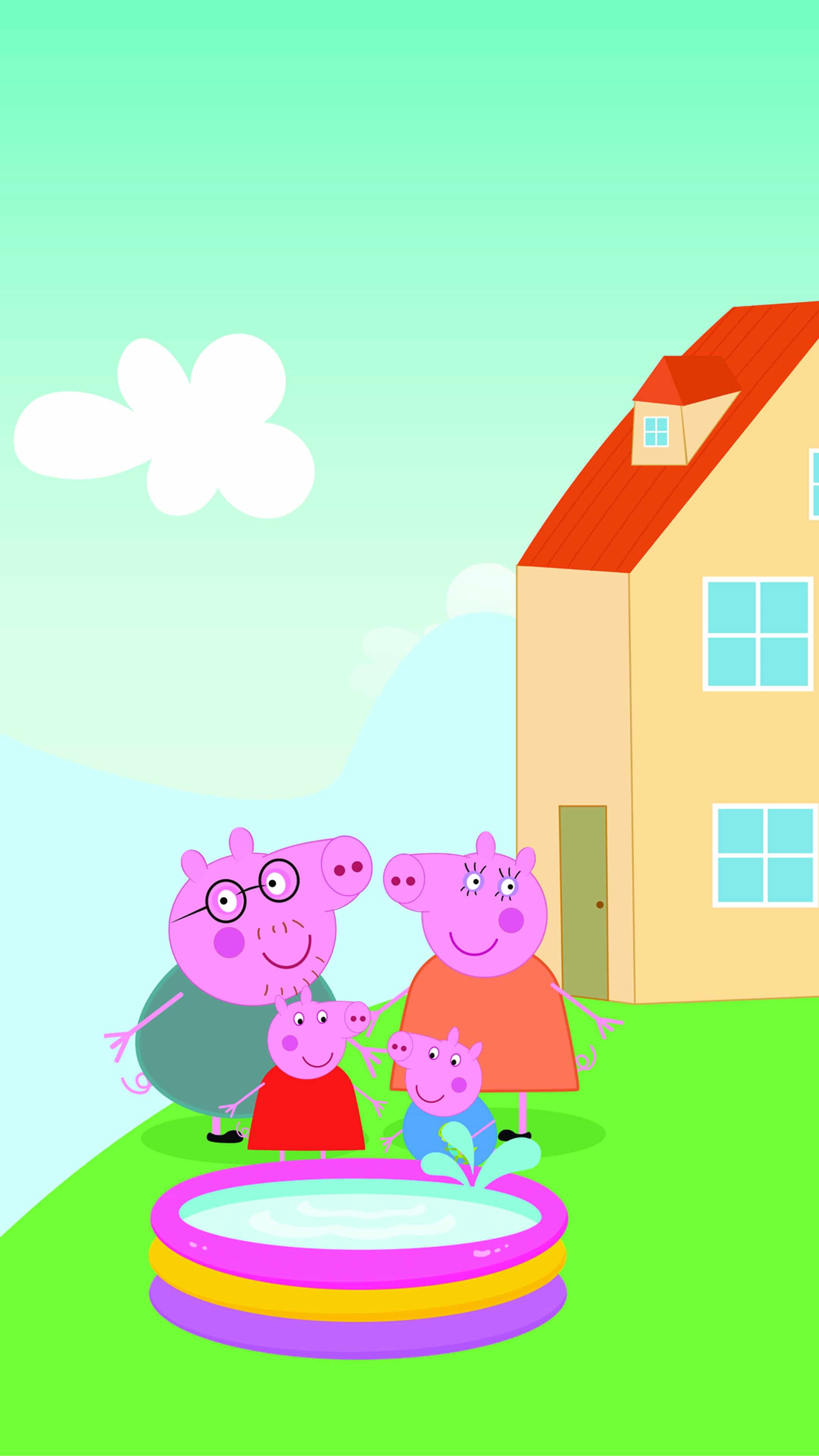 Peppa Pig House Hd Wallpapers