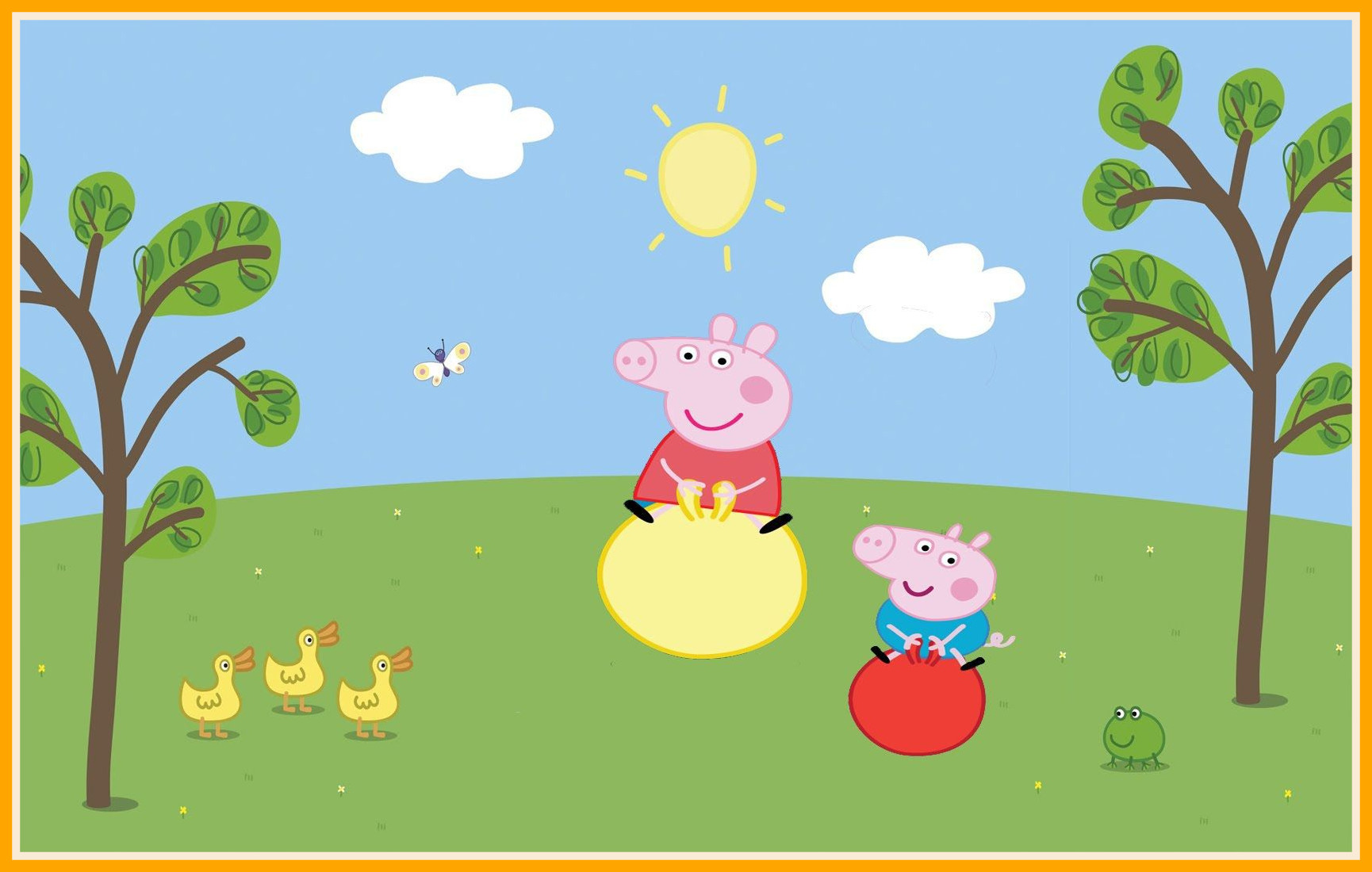 Peppa Pig House Hd Wallpapers