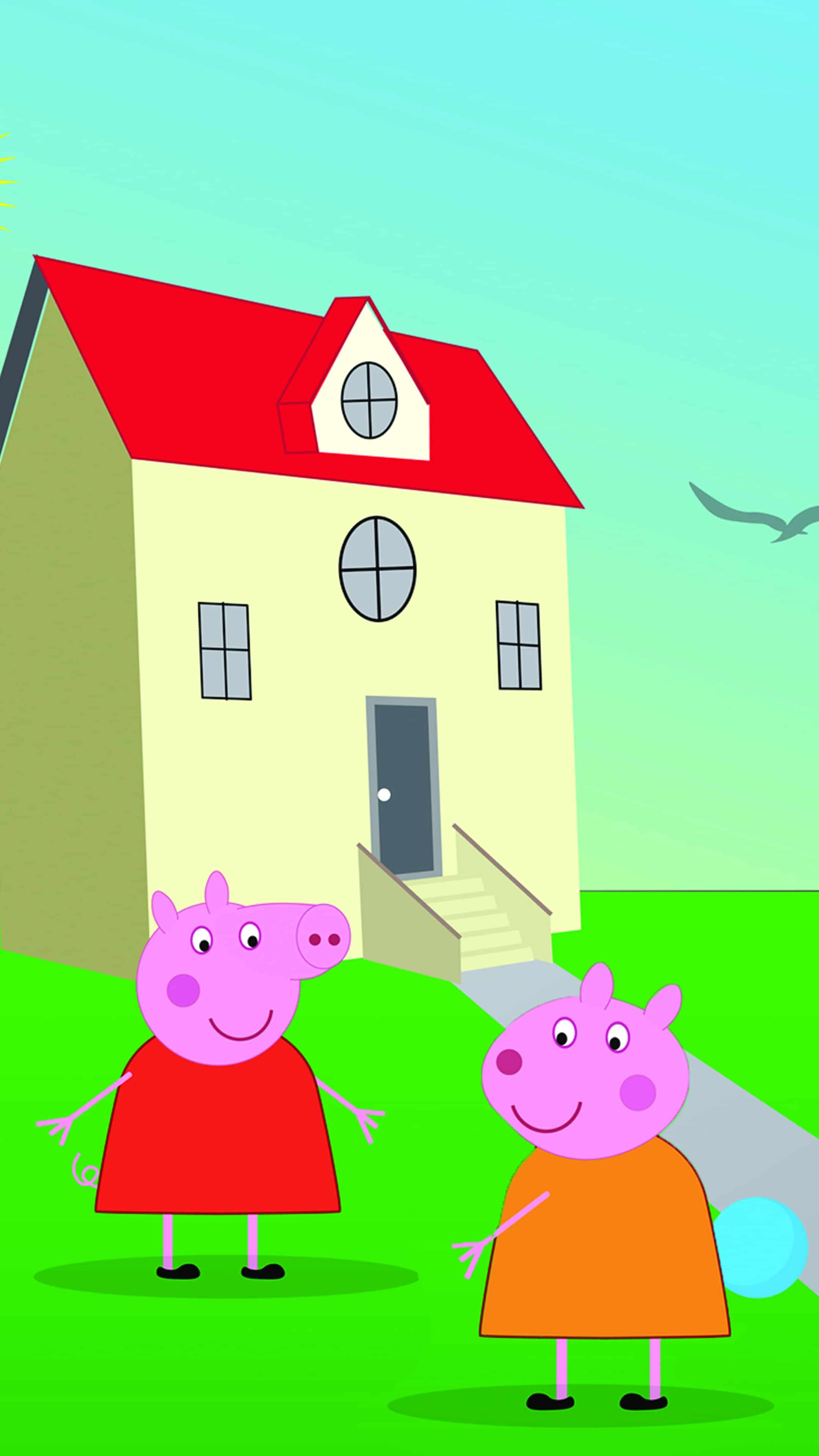 Peppa Pig House Hd Wallpapers