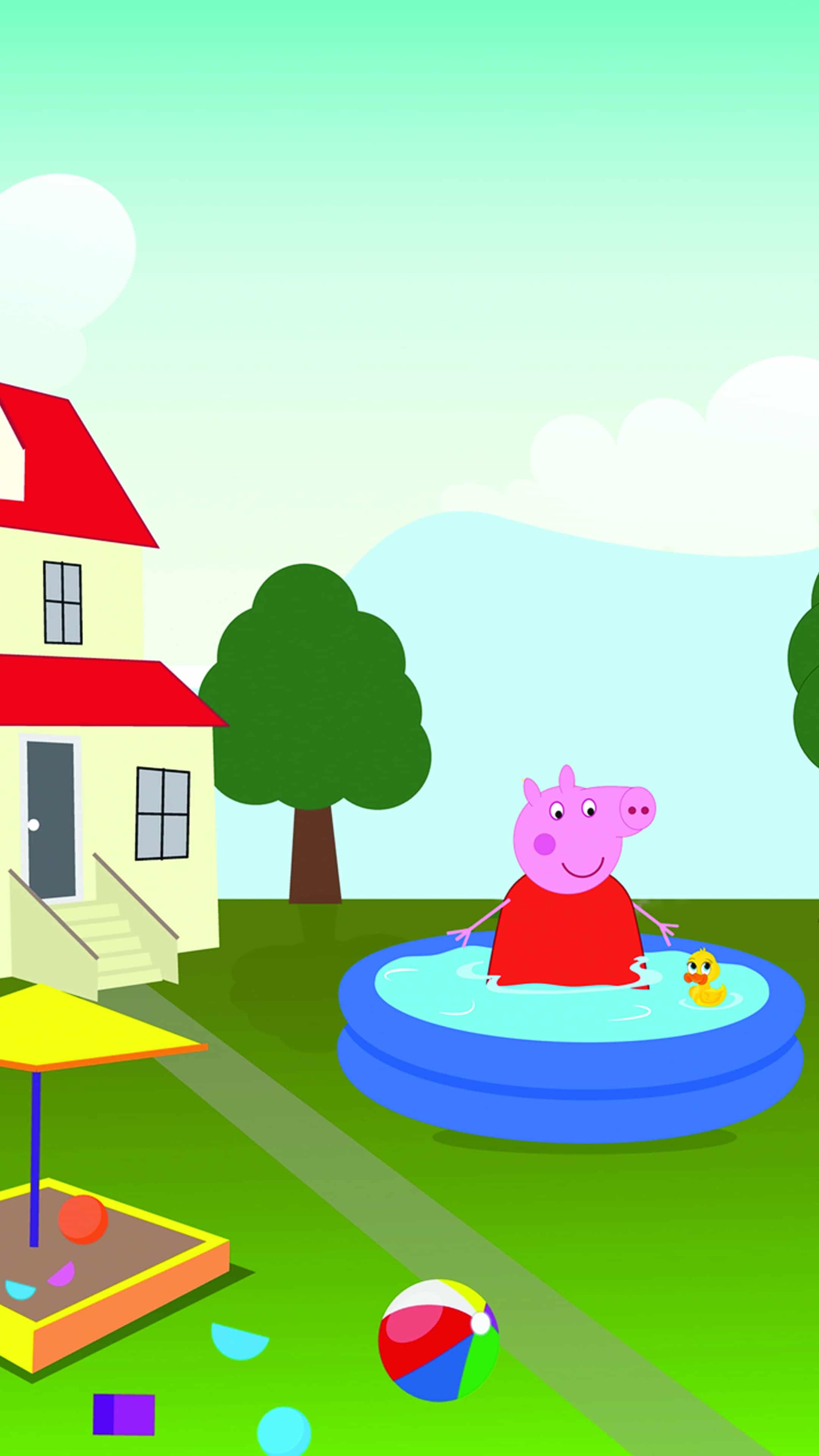 Peppa Pig House Hd Wallpapers