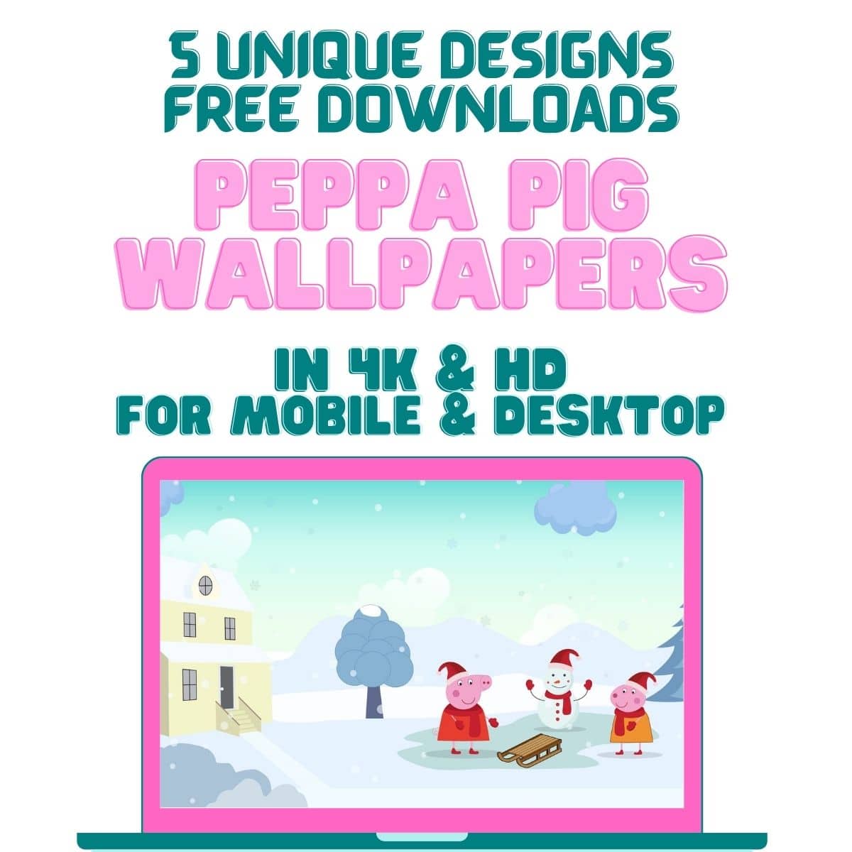 Peppa Pig House Wallpapers