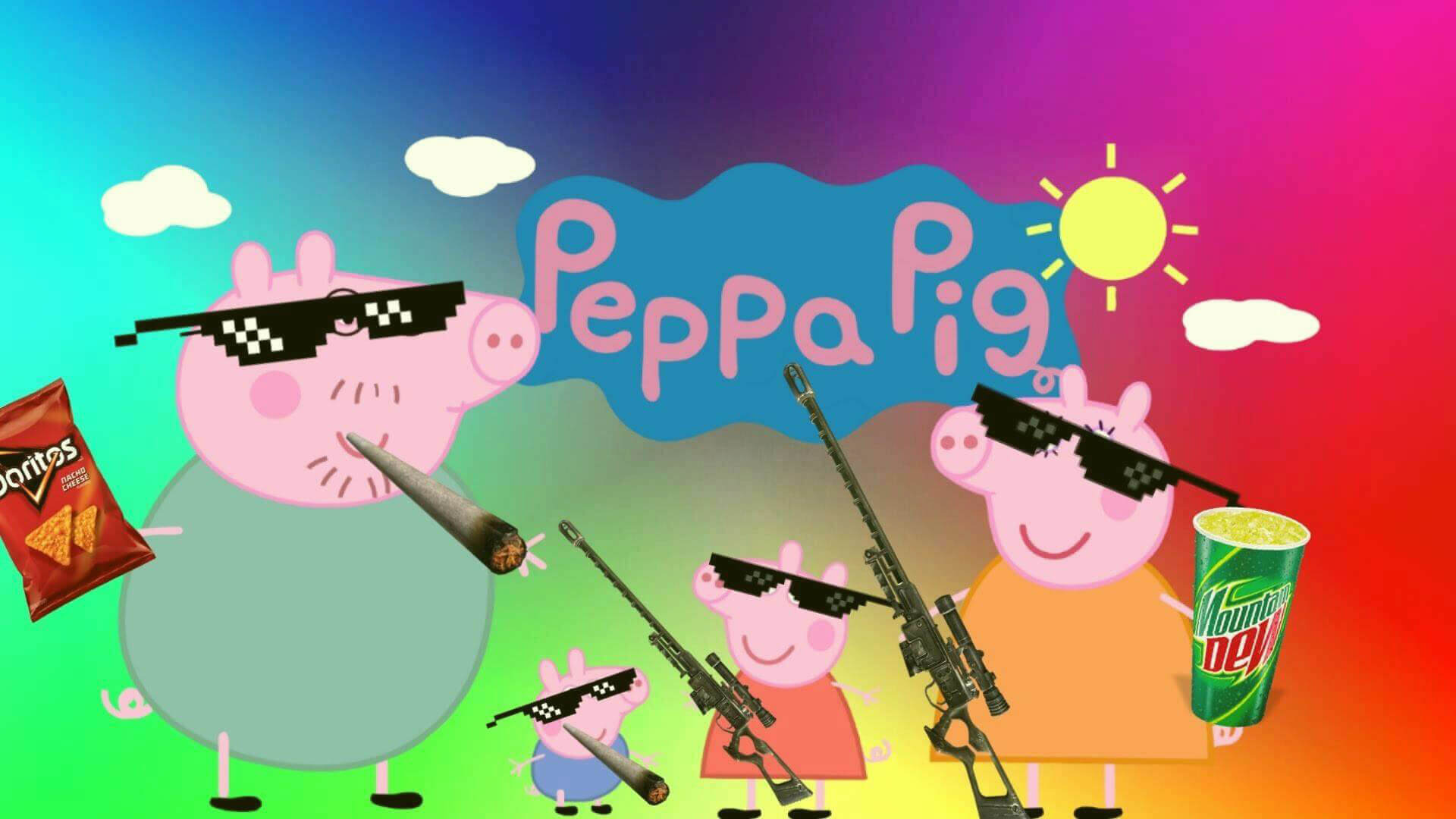 Peppa Pig Memes Wallpapers