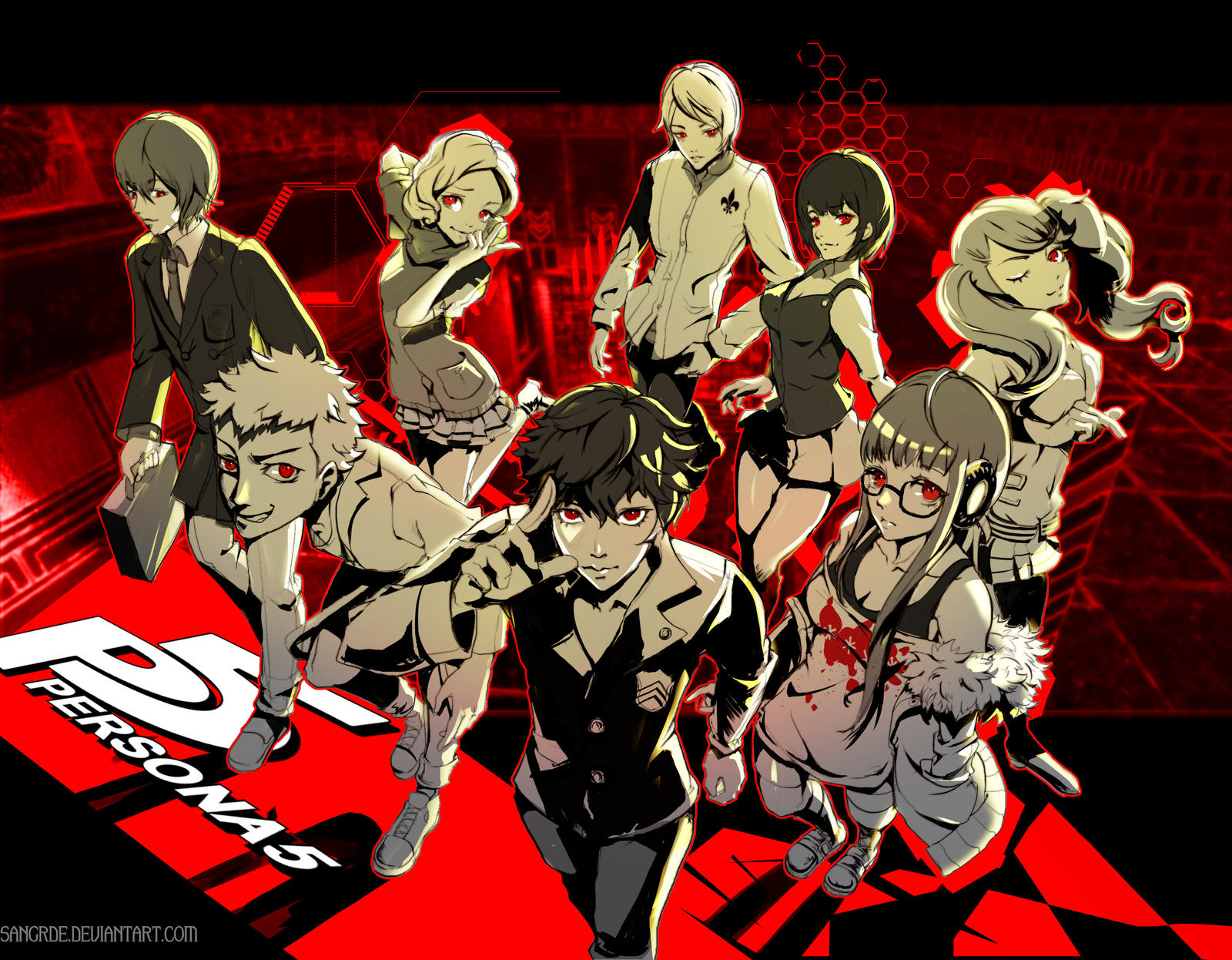 Persona 5: The Animation Wallpapers