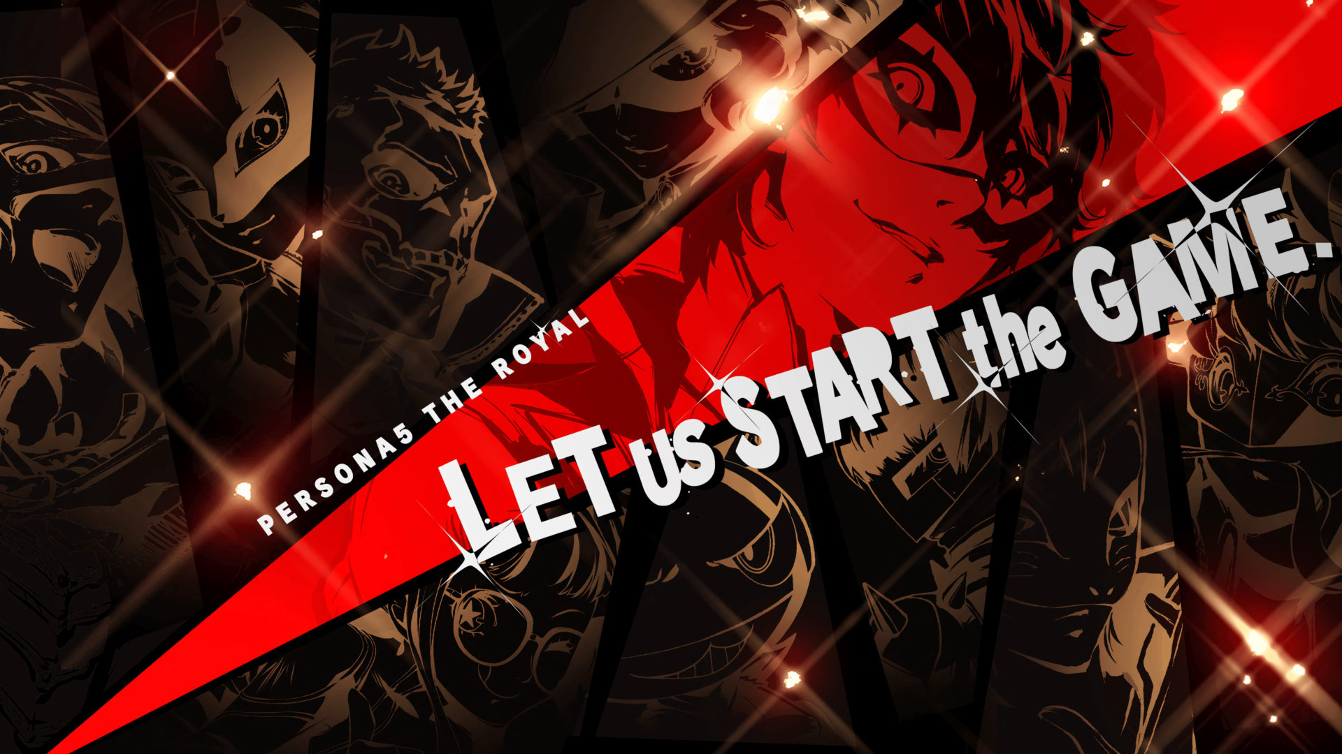 persona 5 logo Wallpapers