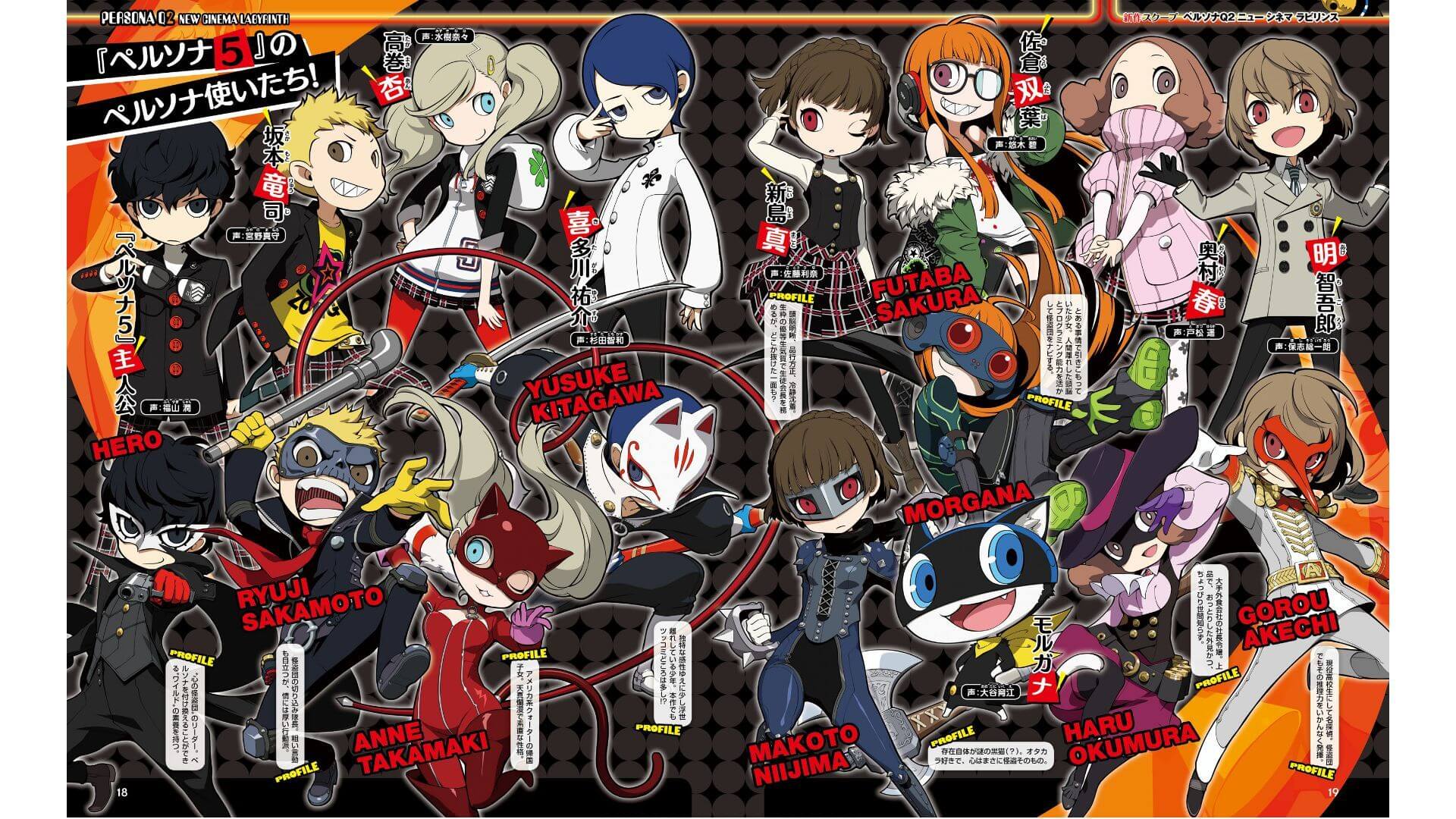 Persona Q2 Wallpapers