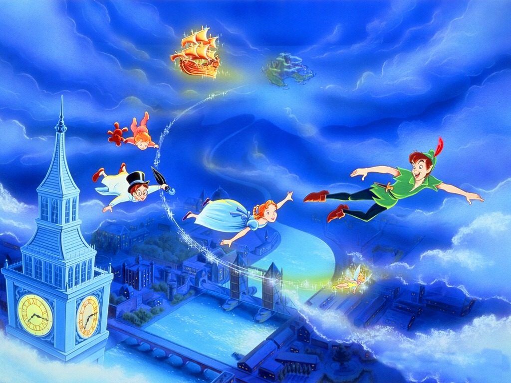 Peter Pan Iphone Background