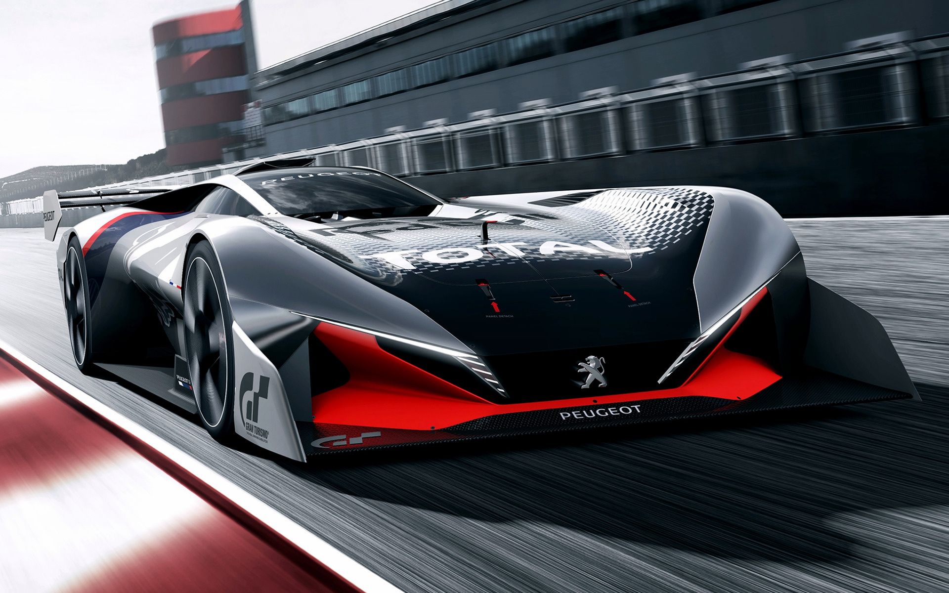 Peugeot L500 R Hybrid Vision Gran Turismo  2017 Wallpapers