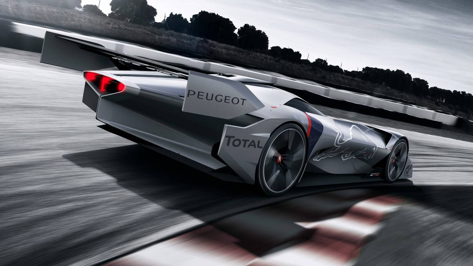 Peugeot L500 R Hybrid Vision Gran Turismo Wallpapers