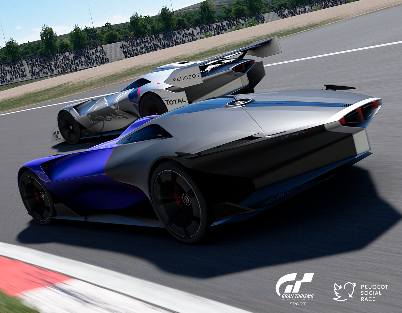 Peugeot L500 R Hybrid Vision Gran Turismo Wallpapers