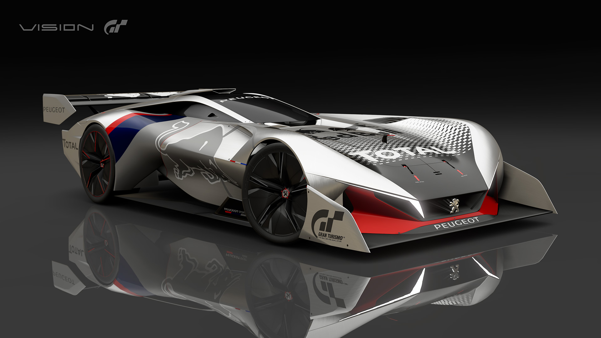 Peugeot L500 R Hybrid Vision Gran Turismo Wallpapers