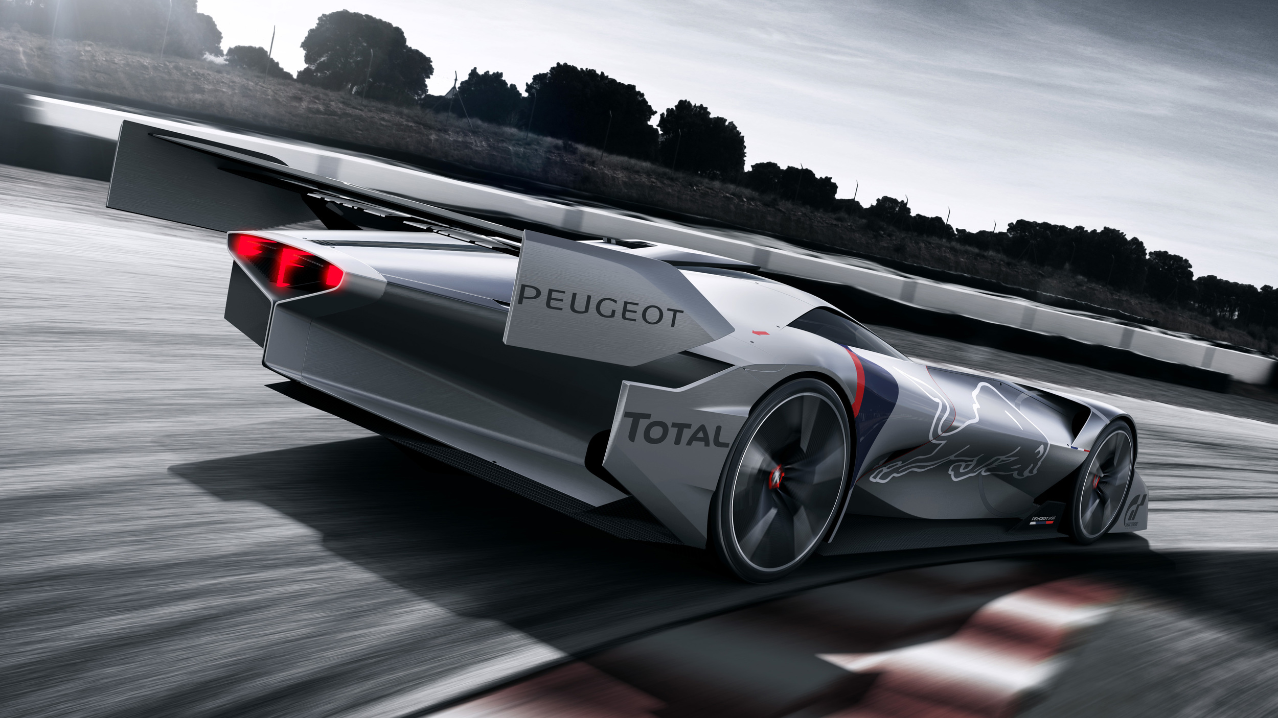 Peugeot L500 R Hybrid Vision Gran Turismo Wallpapers