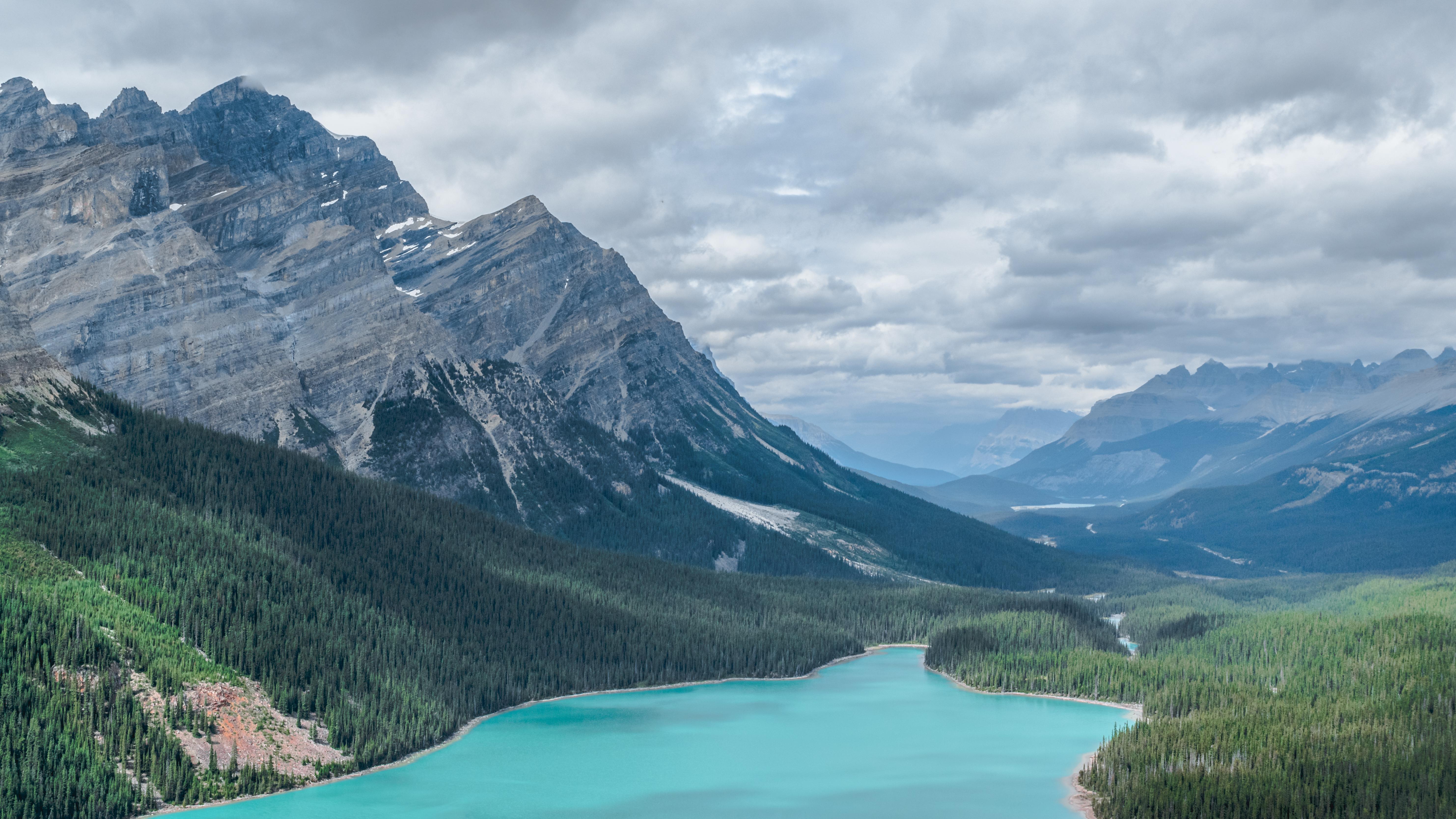 Peyto Lake 4K Wallpapers