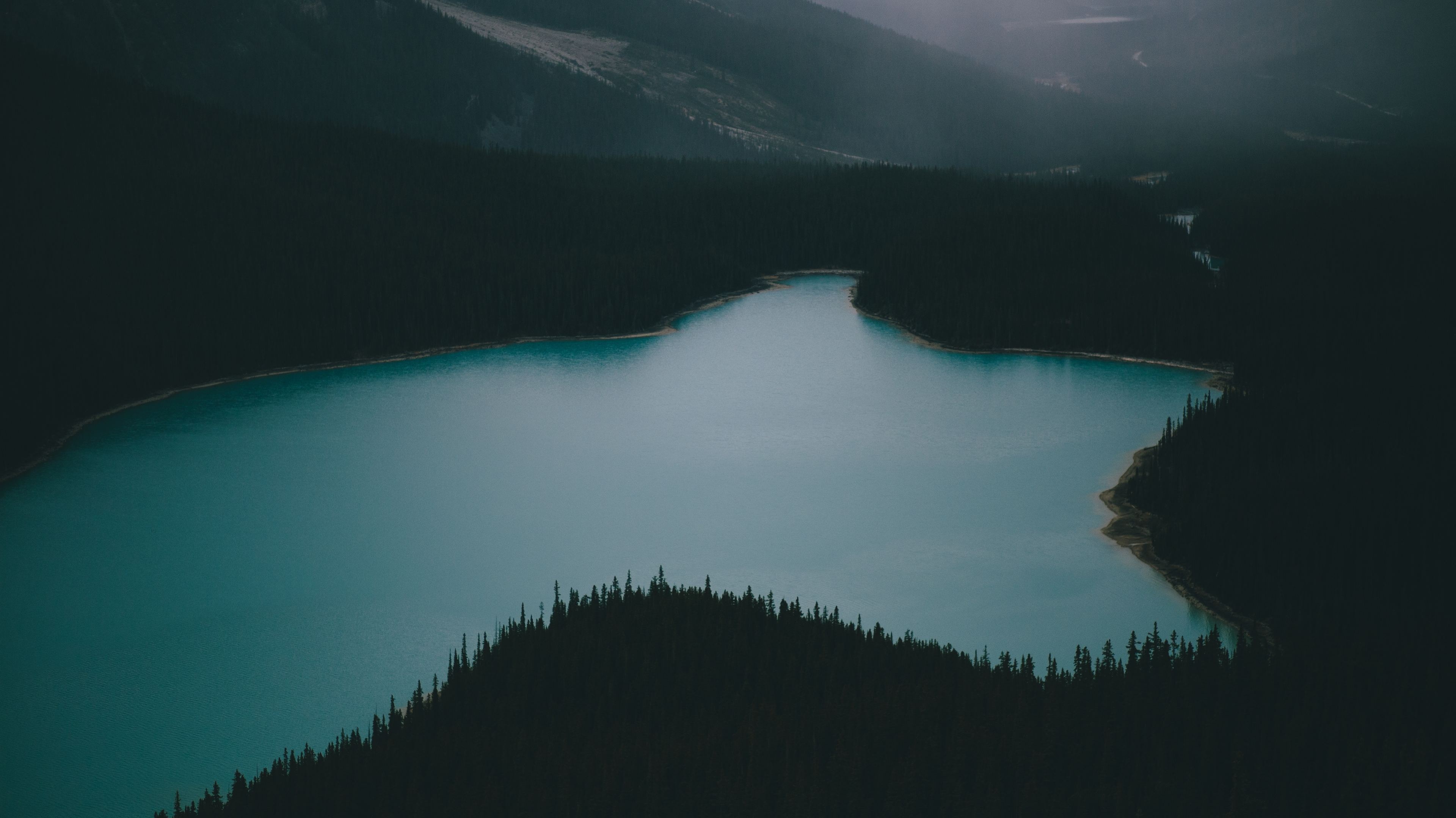 Peyto Lake 4K Wallpapers