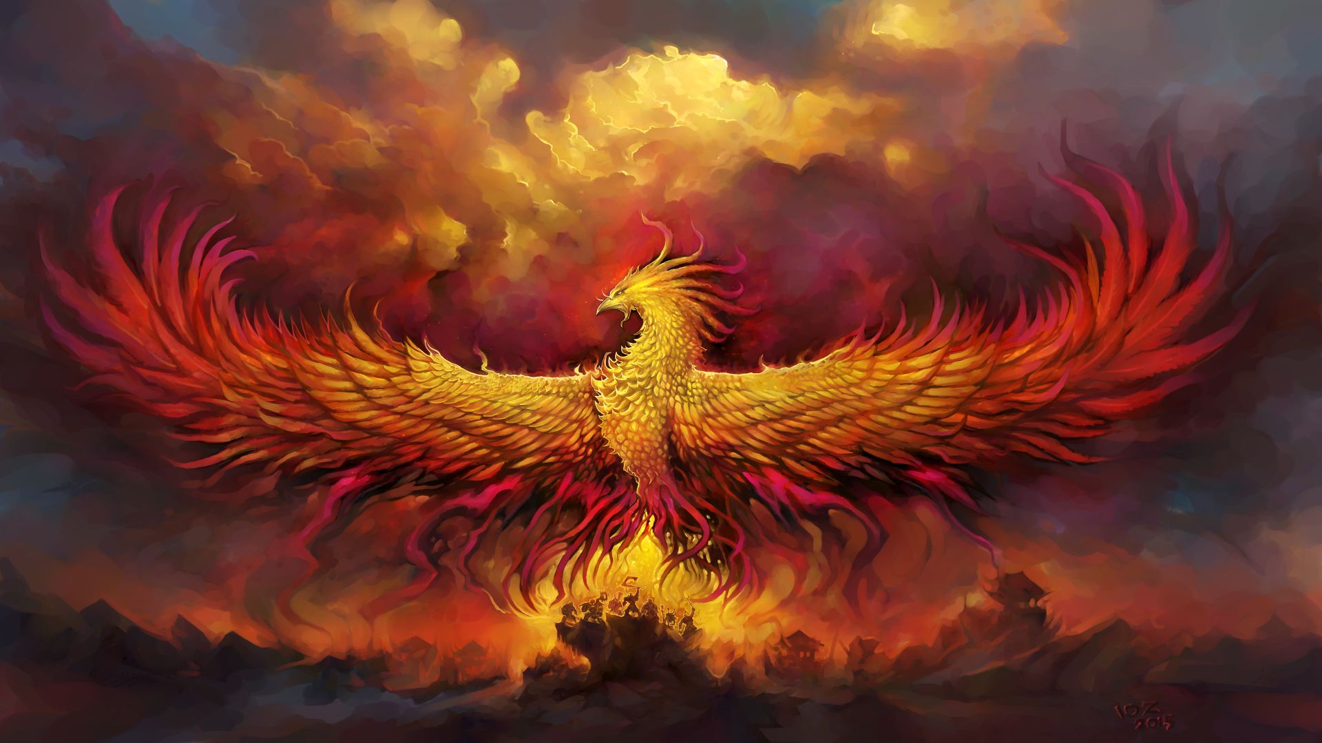 Phoenix Rising Wallpapers