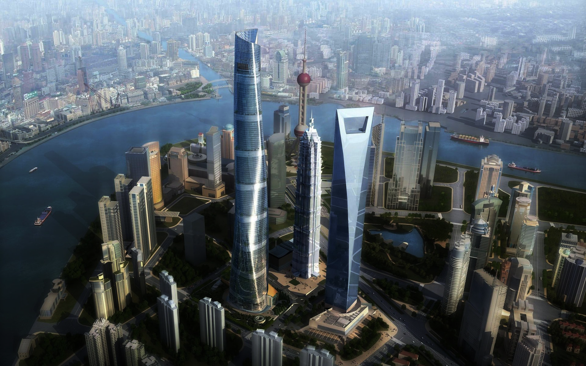 Picture Of Shanghai Tower Wallpapers