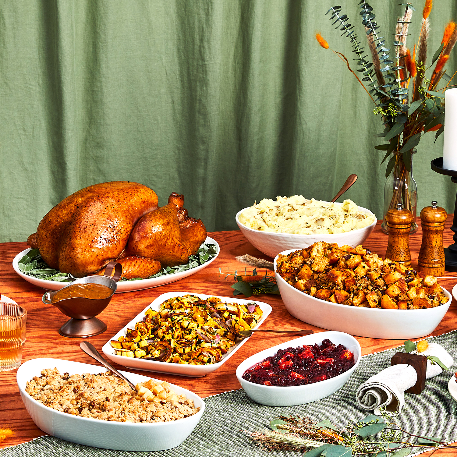 Picture Of Turkey Dinner Wallpapers