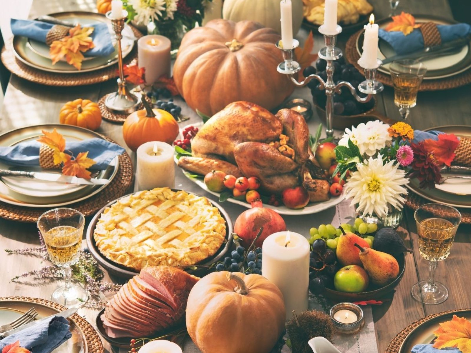 Picture Of Turkey Dinner Wallpapers